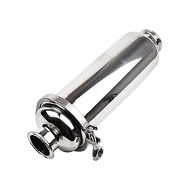 Beduan 1.5" Tri Clamp Filter Sanitary, Inline Straight Strainer with 100 Mesh Stainless Steel Screen