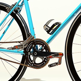 Generic Bicycle Crank Replacement Sturdy Crank Arm Bike Repair Tool Compatible with Multiple Bike Models 8.07X1.57X1.02In Durable Crankset Component for Cycling Maintenance