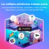OREiN Matter Focos Inteligentes Compatible con Alexa, Apple Home, Google