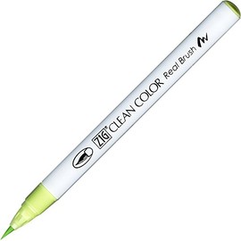 Zig Clean Color Real Brush Marker Pen 045 Pale Green