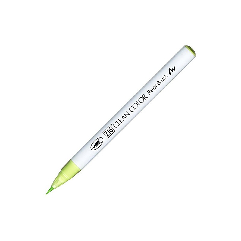 Zig Clean Color Real Brush Marker Pen 045 Pale Green