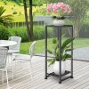 Luborn Plant Stand Indoor Outdoor, Wrought Iron Plant Stands 2