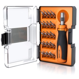 Brandson Screwdriver Set 21 Pieces Mini Bits 4 mm 5 32 Inch - Slotted Phillips Allen Torx Precision Mechanic Set Screwdriver Set Socket Wrench Set