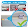 Cooler Replacement Plastic Hinges and Screws for Igloo,High Intensity Cooler
