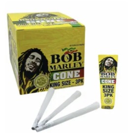 Bob King Size Cone 3 Ct Pack x 33 Packs
