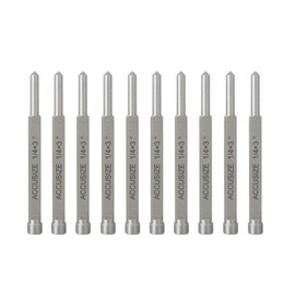 Accusize Industrial Tools 1/4" x 3" Pilot Pins for Annular Cutters, 10pcs/Pack, 0600-0070x10