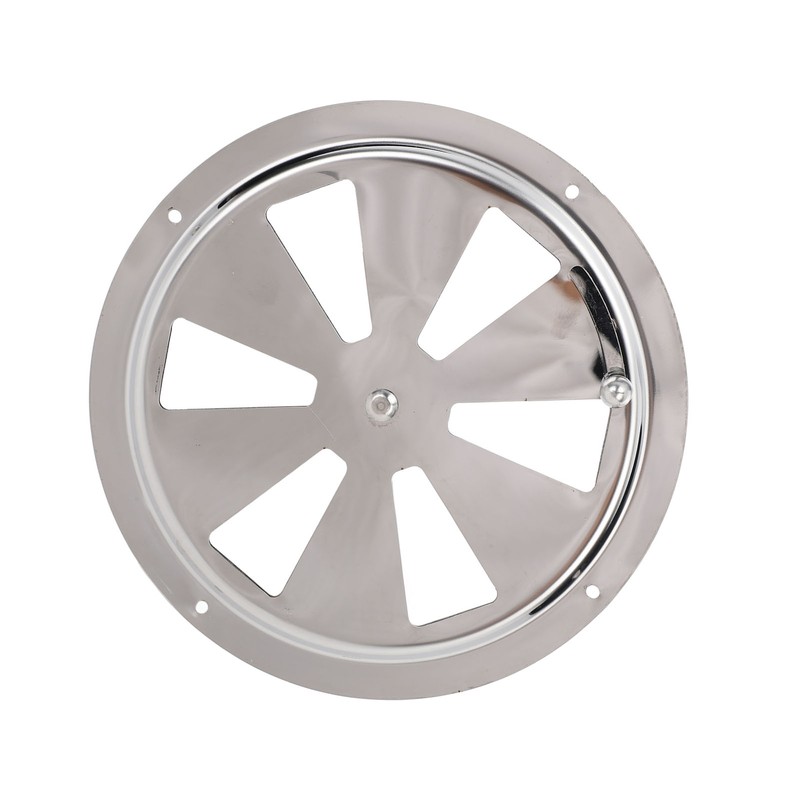 Cabin Ventilation Plate Marine Grade Stainless Steel Round Louver Vent