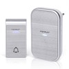 Aigostar doorbell, waterproof portable wireless bell set, doorbell kit, wireless