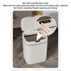 Automatic Touchless Trash Can Motion Sensor Intelligent Waste Bin for