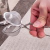 XUTONG 4PCS Snap Ball Tea Strainer,Stainless Steel Spoon Tea Ball