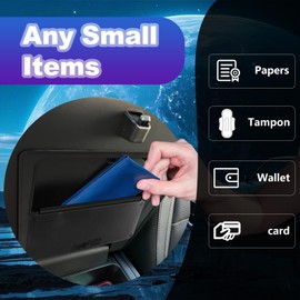 SDPVorn Updated Hidden Storage for 2023-2025 Honda Pilot 2024-2025 Honda Passport Ridgeline Center Console Organizer Armrest Secret Compartment Box Interior Accessories