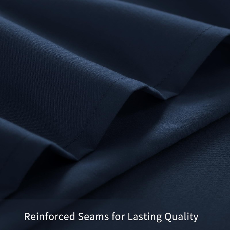 Tifschlaf Pillow Cases 4 Pack - Navy Blue Pillowcases Pack