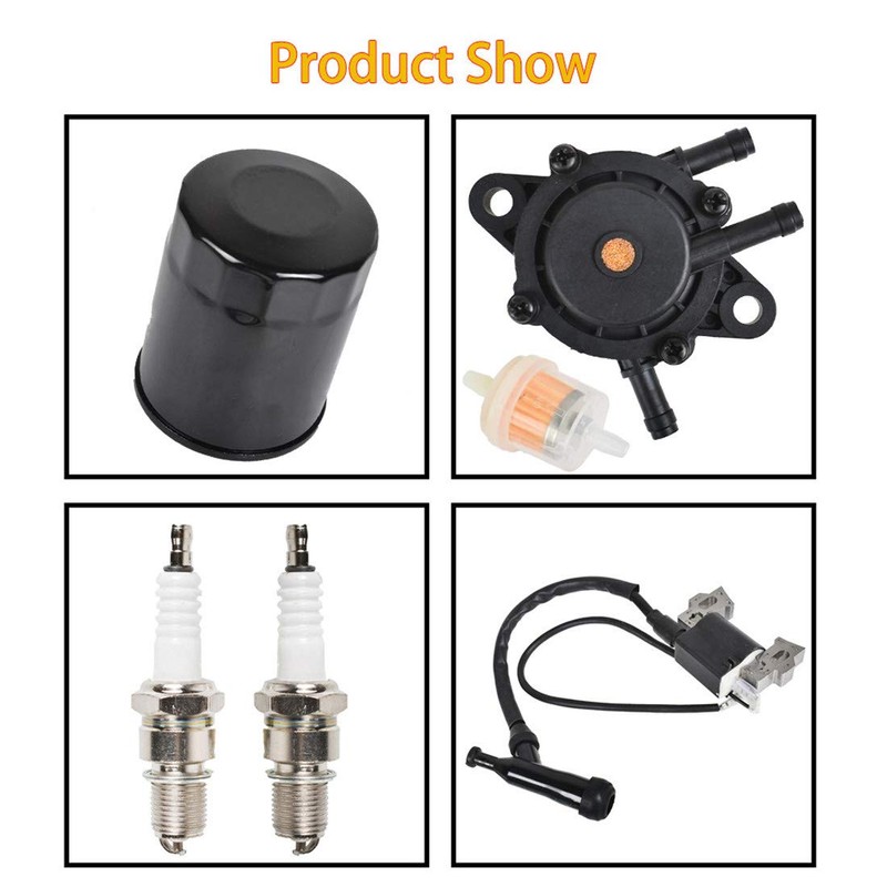 Carburetor with Fuel Pump Replacement for Honda V-Twin Horizontal Engine