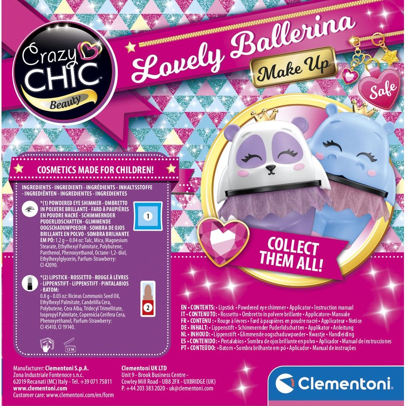 Clementoni - 18688 - Crazy Chic - Lovely Ballerina -