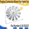 VMQ Fireplace Combustion Blower Fuel Heater Fan 3-20-502221 Double Paddle