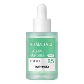  Tonymoly Vital Vita 12 Ampolleta Calmante | Sérum Hidratante 30ml | Piel Relajada & Suave