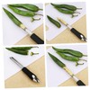 GRIRIW 2pcs Pepper Corers Ergonomic Chili Core Removing Tools for