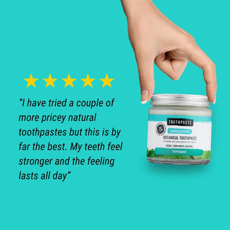 Truthpaste Hydroxyapatite Toothpaste (Peppermint)