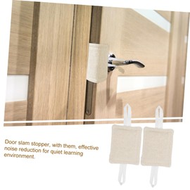BESPORTBLE 3Pcs Door Slam Stopper Door Silencers for Doors Easy No Drill Installation Finger Protection Noise Reduction for Proofing and Door Safety