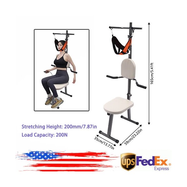 Unbranded Traction & Stretch Decompression Machine Home & Gym Neck