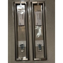 IKEA 2 Pairs 4 Hanles ORRNAS 13" Stainless Steel Handles, 105.344.84