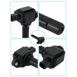 TAUTOY Set Of 4 UF747 Ignition Coil Pack (2.0L 2.5L) 2015-2020 For Subaru BRZ Forester Legacy Outback WRX XV Crosstrek Hybrid, Replace # 22433AA70A UF767 UF769 UF774 UF775