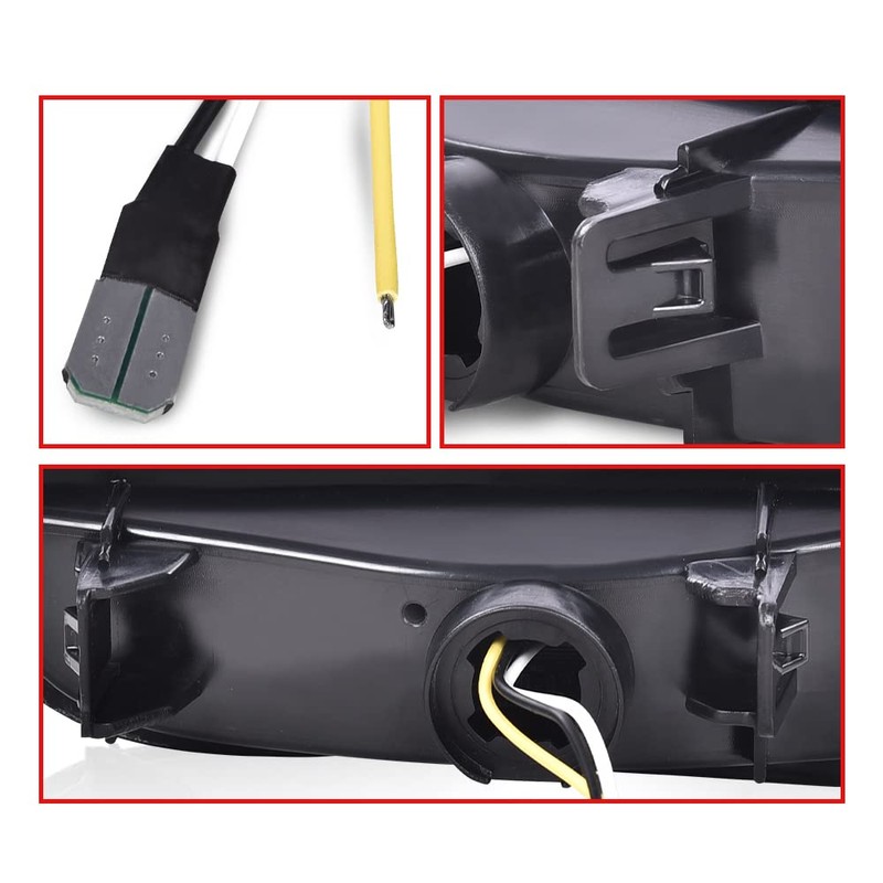 ALLGOOD LED Sequential Signal Side Marker Lights, Side Marker Switchback