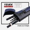 YEUEK Pool Cue Case,2x4 Holds Pool Stick Case with 2