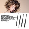 4Pcs Dreadlock Crochet Hook Double Ended Ergonomic Handle Anti Slip