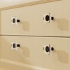 Crystal Brushed 8 Cabinets Pulls Knob, Kitchen Cabinet Drawer Knobs