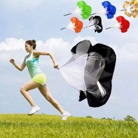 Adult Training Running Resistance Parachute Air Resistance Blue