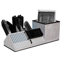 USB Holder SD-Card Desktop Case Stand Micro Media for Desk- Organizer Organization