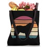 Retro Vintage Sunset Dog Pet Lover Saint Bernard Breed Tote