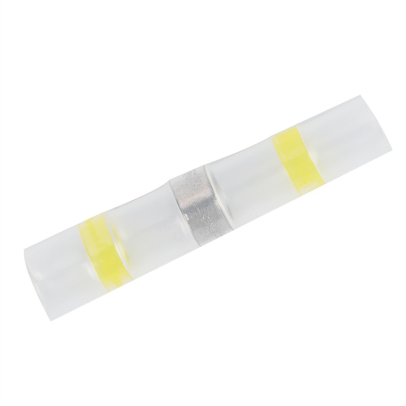150Pcs Solder Seal Wire Connectors Heat Shrink Butt Connectors Waterproof