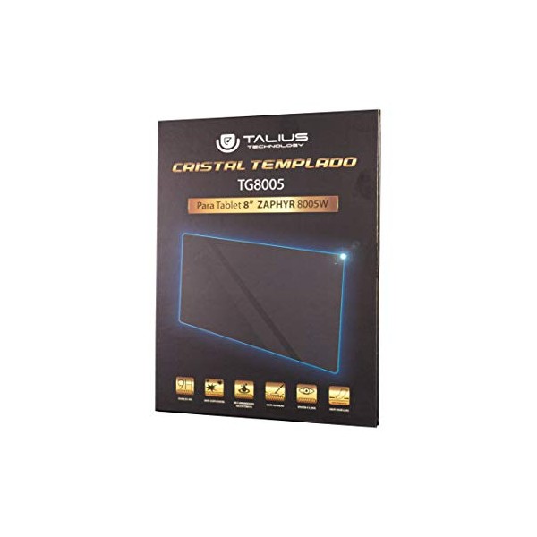 Talius Tempered Glass Protector TG8005 8" Zaphyr 8005W / 8004W