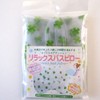 Relax Bath Pillow Clover with Suction Cups, Made in Japan