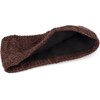 styleBREAKER Ladies Knitted Headband Plain with Diamond Pattern, Thermo Fleece