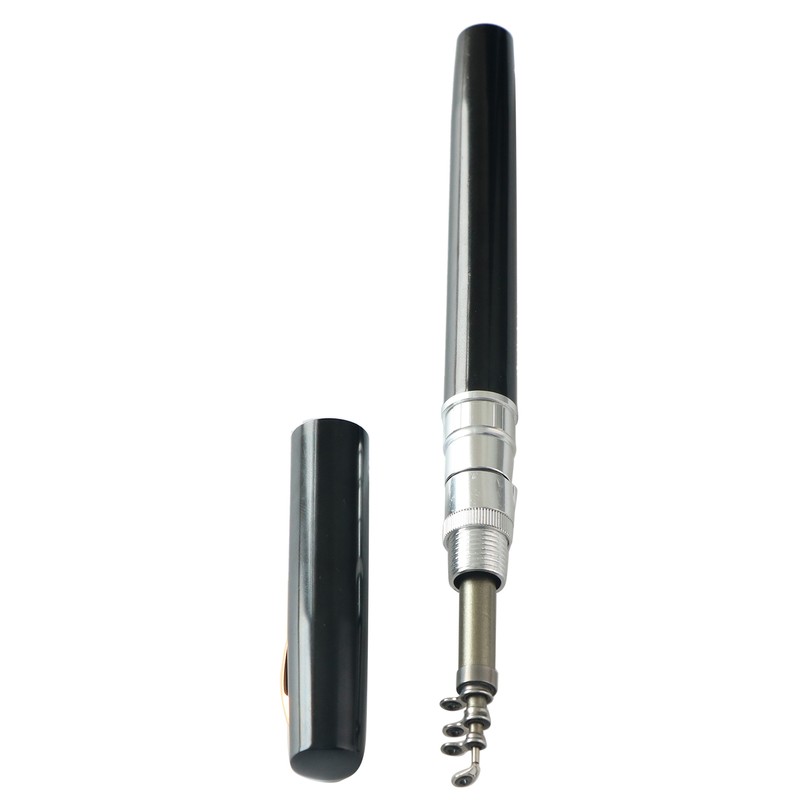 Mini Portable Telescopic Pocket Pen Shape Fishing Rod Pole &