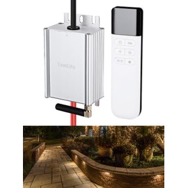 LEONLITE 120W AC Low Voltage Dimmer for Landscape Lighting, 12V-15V AC Working Voltage, 0%-100% Dimming Range, IP67 Waterproof, 100% Compatible with LEONLITE Landscape Light Fixtures