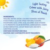 Dole Fruit Bowls Low Fat Peaches & Creme Parfait Snacks,