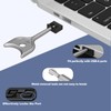 10PCS USB-A Port Blockers with 1 Keys-Removable Type-A Data Protection