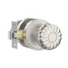 Amerdeco 1 Pack Brushed Satin Nickel Door Knobs Privacy Interior