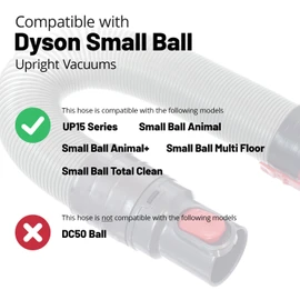 Reliapart Vacuum Hose for Dyson UP15 Small Ball Series Fits Animal, Animal+, Multi Floor & Total Clean Models Part 967274-02 Durable, Flexible Extension Hose for Improved Reach & Suction