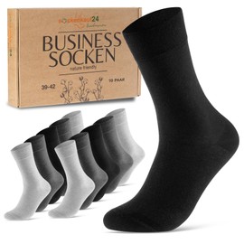 10 Pairs of Premium Socks for Men and Women, Made of Combed Cotton with Comfort Waistband, No Pressing Seams