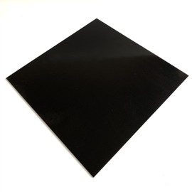 G10 Fiberglass Garolite 3D Printer Build Surface Plate Semi-Flexible Sheet 330x330mm(Black Color)