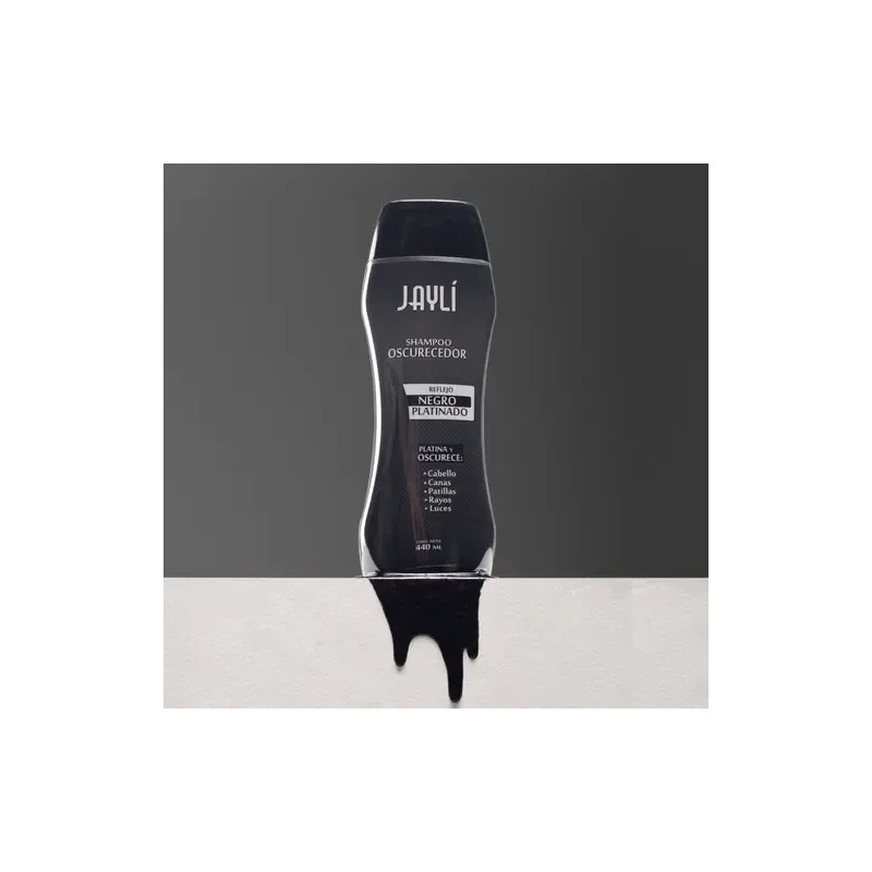 Shampoo Oscurecedor Negro Jaylí 440 Ml