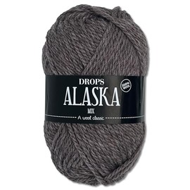 Frida's Wollhaus Drops 50 g Alaska Plain and Mix Crochet Knitting Felting Virgin Wool 30 Colours (Mix 55 | Nougat)