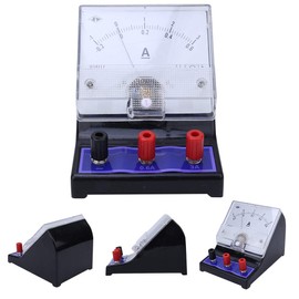 Lab Analog Ammeter Educational Overhead Projection Ammeter DC Current Meter for School Class Physics Teaching Tool Accessories