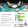12 Pcs Vinyl Weeding Tools Set Scissors Tweezers Ruler Shovel