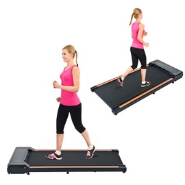 3 in 1 Portable Treadmill for Home and Office, Perfect Folding Treadmill, Remote Control and LED Display, 2.5 HP Lightweight Treadmills with Incline (Classic - C)